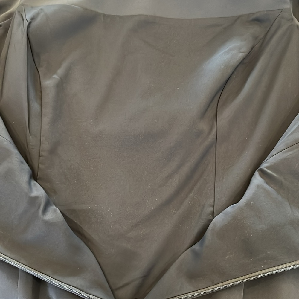 EUC Milly dress off/at the edge of the shoulder flutter sleeve in steel grey - Picture 8 of 11